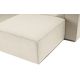 ATELIER DEL SOFA Ugaona garnitura Fora, bela - 560ARE2140