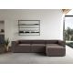 ATELIER DEL SOFA Ugaona garnitura Fora, tamno braon - 560ARE2164
