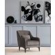ATELIER DEL SOFA Fotelja Astana, antracit - 560ARE2172