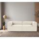 ATELIER DEL SOFA Dvosed Fora 2, svetlo krem - 560ARE2184