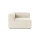 ATELIER DEL SOFA Ugaona fotelja Fora L1, leva, krem - 560ARE2186