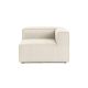 ATELIER DEL SOFA Ugaona fotelja Fora 1R, desna, krem - 560ARE2188