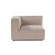 ATELIER DEL SOFA Ugaona fotelja Sora L1, leva, bež - 560ARE2190