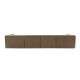 ATELIER DEL SOFA Ugaona garnitura Sora, braon - 560ARE2201