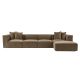 ATELIER DEL SOFA Ugaona garnitura Sora, braon - 560ARE2201