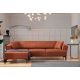 ATELIER DEL SOFA Ugaona garnitura Hamlet, leva, cigla - 560ARE2251