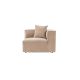 ATELIER DEL SOFA Ugaona fotelja Sora 1R, krem - 560ARE2310