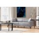 ATELIER DEL SOFA Trosed Petra 3, svetlosiva - 560ARE2336