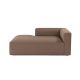 ATELIER DEL SOFA Fotelja Mora XL Chl, leva, braon - 560ARE2824