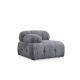 ATELIER DEL SOFA Fotelja Petite L1, siva - 560ARE2948