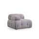ATELIER DEL SOFA Fotelja Petite L1, svetlo siva - 560ARE2951