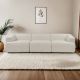 ATELIER DEL SOFA Trosed Sofia 3, bela - 560ARE4104