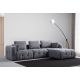 ATELIER DEL SOFA Modularna ugaona garnitura Amaris, siva - 560ARE4114