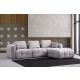 ATELIER DEL SOFA Modularna ugaona garnitura Amaris, svetlo siva - 560ARE4121