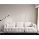 ATELIER DEL SOFA Trosed Amaris, bela - 560ARE4141
