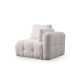 ATELIER DEL SOFA Fotelja Amaris 1R, bela - 560ARE4146