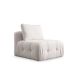 ATELIER DEL SOFA Fotelja Amaris O1, bela - 560ARE4147