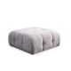 ATELIER DEL SOFA Tabure Amaris Pouffe, svetlo siva - EP2802716