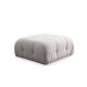 ATELIER DEL SOFA Tabure Amaris Pouffe, bela - EP2802728
