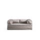 ATELIER DEL SOFA Dvosed Via Con, svetlo siva - 560ARE4159