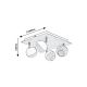 RABALUX Spot rasveta Arthur hrast, GU10 35W - 5616
