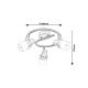 RABALUX Spot rasveta Finian hrom, E14 40W - 5633
