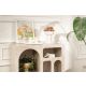 NORDURE Konzolni sto Lessa, mermerna krem - EP3057878