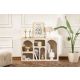 NORDURE Konzolni sto Liva 120, mermerna krem - EP3057881
