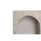 NORDURE Konzolni sto Liva 120, mermerna krem - EP3057881