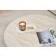 NORDURE Klub sto Soleil, mermerna krem/braon - EP3057905