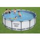 BESTWAY Bazen sa metalnim okvirom, merdevinama i filter pumpom 457x122cm Steel Pro max - 3943
