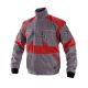 CANIS Radna bluza Luxy Eda, siva/crvena - 56522-1