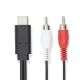 NEDIS Audio kabl USB C na 2x RCA muški 1m CCGL64240BK10 - 45407
