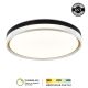 FORMA LED plafonjera 70W 3000K-6400K LP-415-70R BK+SG - EP2932060