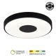 FORMA LED plafonjera 70W 3000K - 6400K LP-408-70R BK - EP2927366