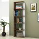HANAH HOME Polica za knjige Tower, braon - 566BMS2211