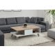 HANAH HOME Klub sto Sumer 02030, braon/bela - 566BMS2503