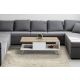 HANAH HOME Klub sto Sumer 02030, braon/bela - 566BMS2503