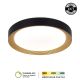 FORMA LED plafonjera 28W 3000K-6400K LP-405-28R BK+SG - EP2927375