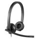 LOGITECH Corded USB Headset H570E with Leatherette Pad - 981-000575