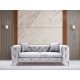 ATELIER DEL SOFA Dvosed Como, svetlosiva - 569HLN1104