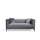 ATELIER DEL SOFA Sofa dvosed Trendy, tamnosiva - 569HLN1110