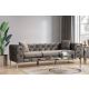 ATELIER DEL SOFA Trosed Como, antracit - 569HLN1111