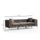 ATELIER DEL SOFA Trosed Como, antracit - 569HLN1111