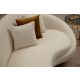 ATELIER DEL SOFA Sofa trosed Eses, krem - 569HLN1116