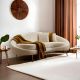 ATELIER DEL SOFA Sofa trosed Eses, krem - 569HLN1116