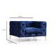 ATELIER DEL SOFA Fotelja Como, tamnoplava - 569HLN1127