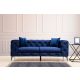 ATELIER DEL SOFA Dvosed Como, tamnoplava - 569HLN1128