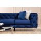 ATELIER DEL SOFA Dvosed Como, tamnoplava - 569HLN1128