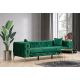 ATELIER DEL SOFA Trosed Como, zelena - 569HLN1134